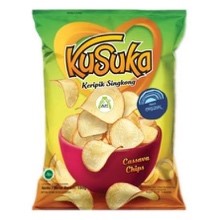 Keripik Singkong Original Kusuka 180 gr
